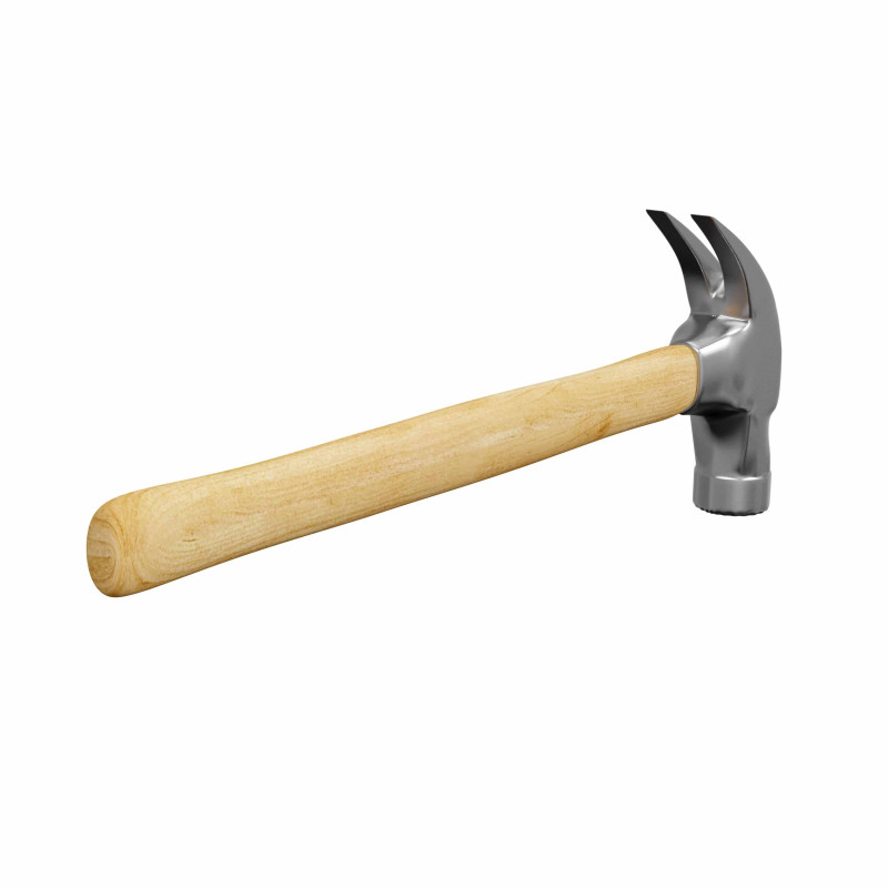 Wood Hammer 3D 模型 .c4d .max .obj .3ds .fbx .stl .blend