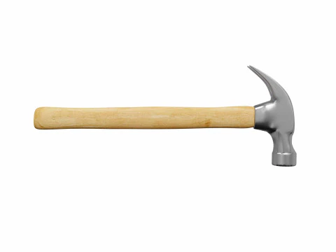 Wood Hammer 3D Model