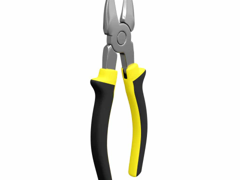 Yellowblack Pillers 3D Model