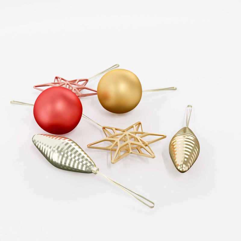 Luce di Natale Modello 3D .c4d .max .obj .3ds .fbx .stl .blend