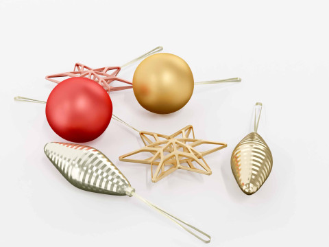 Christmas light 3D Модель