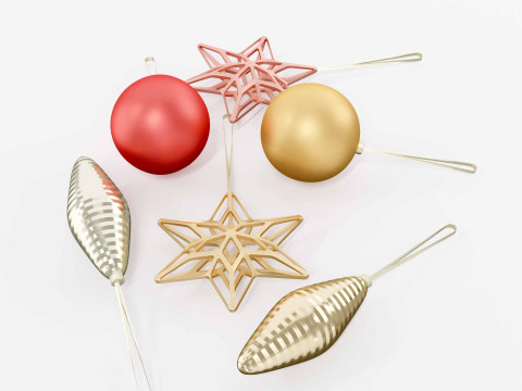 Luce di Natale Modello 3D