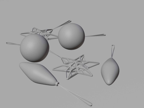 Luce di Natale Modello 3D