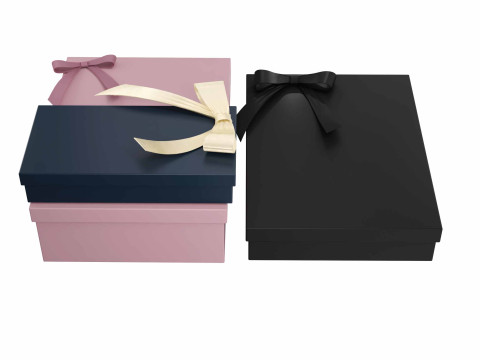 Kotak Hadiah Berwarna-warni 05 Model 3D