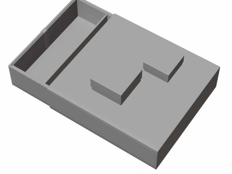 Colourful Gift box 08 3D Model