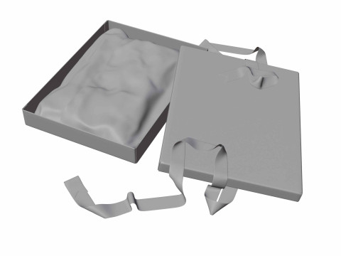 Kotak Hadiah Berwarna-warni 12 Model 3D
