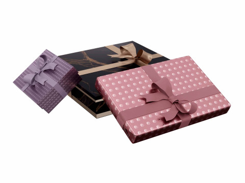 Colourful Gift box 13 3D Model
