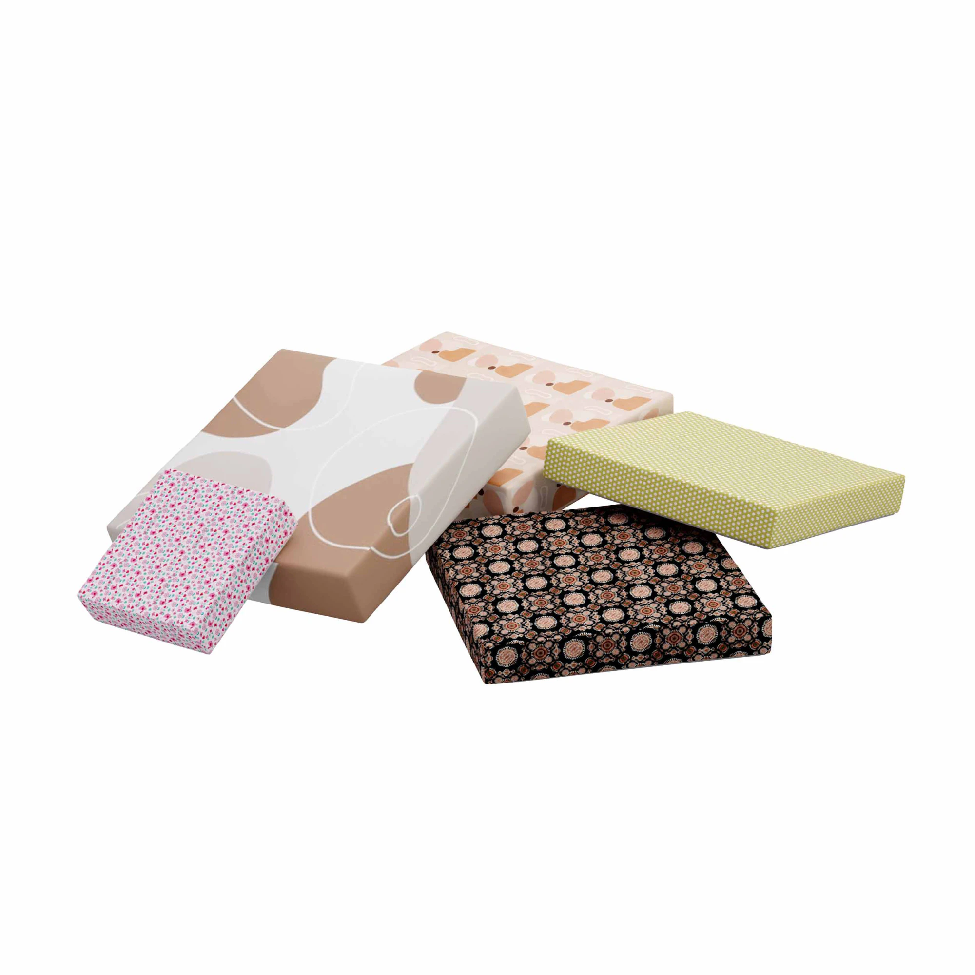 Colourful Gift box 16 3D Model .c4d .max .obj .3ds .fbx .stl .blend 