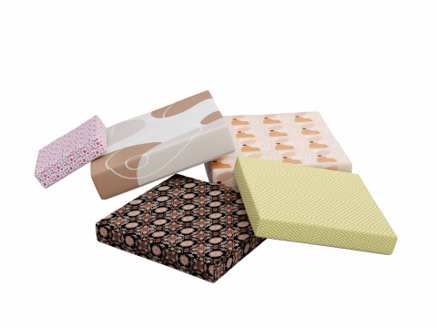 Colourful Gift box 16 3D Model