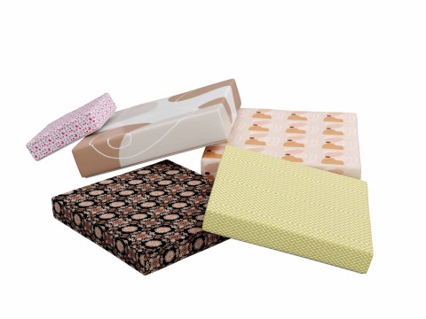 Colourful Gift box 16 3D Model