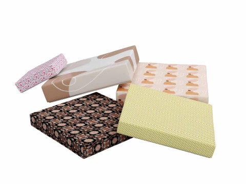Colourful Gift box 16 3D Model