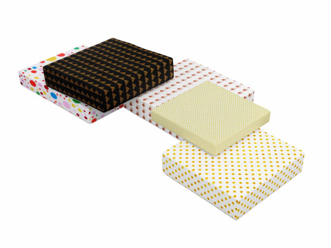 カラフルなギフトボックス 17 3Dモデル