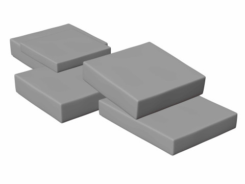 カラフルなギフトボックス 17 3Dモデル