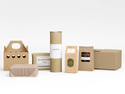 Макет упаковки паперової коробки для їжі 3D Модель