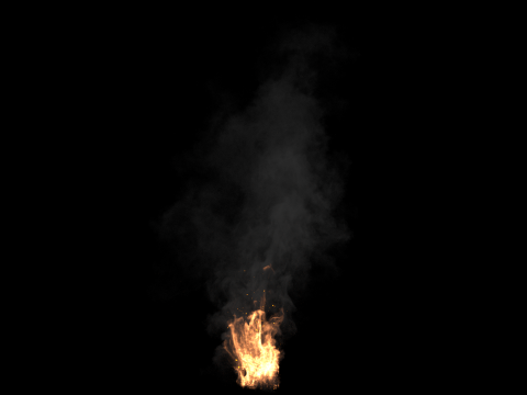 FeuerSimulationpng 3D Modell