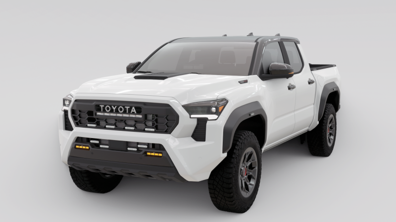 Toyota Tacoma 2024 3D Model .c4d .max .obj .3ds .fbx .stl .blend