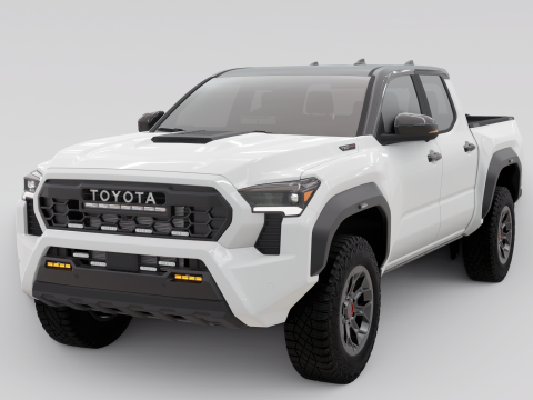 Toyota Tacoma 2024 3D Model