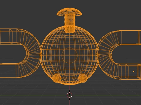 magnemita Modelo 3D