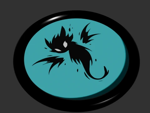 Draak-logo 3D Model