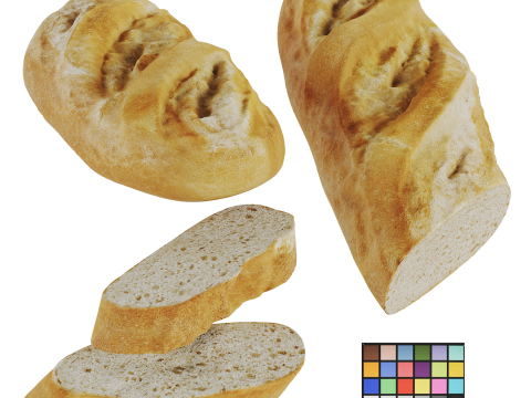 Bread 3D Модель
