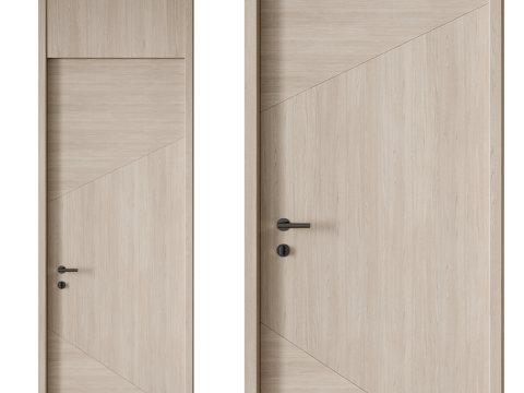 Door set 04 Model 3D