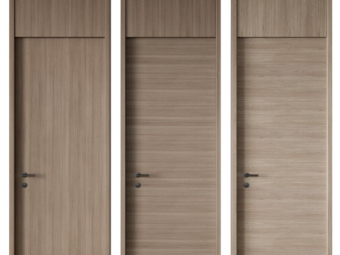 Door set 05 3D Модель