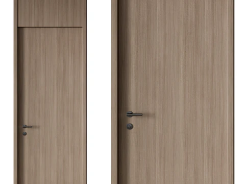 Door set 05 3D Model