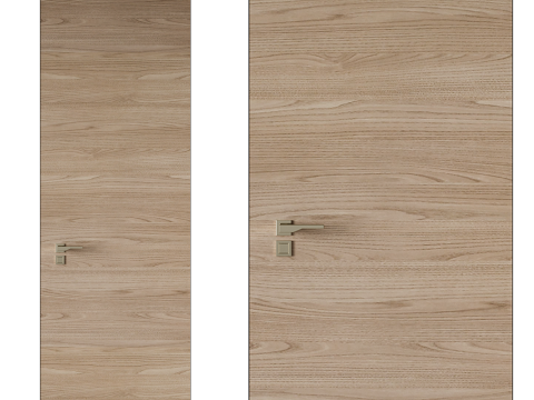 Door set 06 Modello 3D