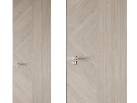 Door set 06 3D Model
