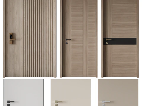 ドアセット07 3Dモデル