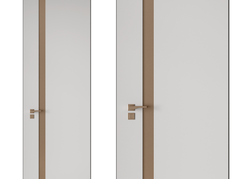 Door set 08 3D Model