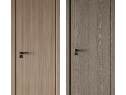 Door set 09 3D Model