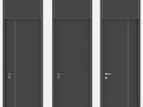 Door set 10 Modelo 3D