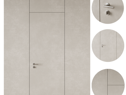 Door set 11 3D 模型