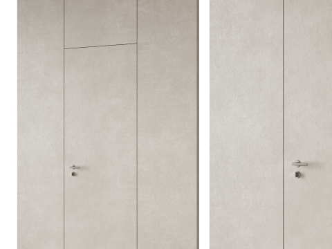 Door set 11 3D 模型