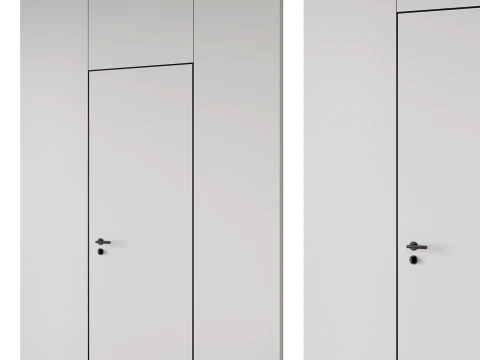 Door set 12 3D Model