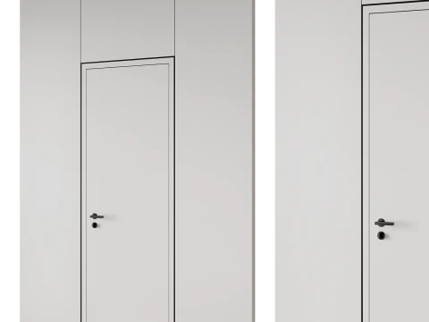 Door set 13 3D Model