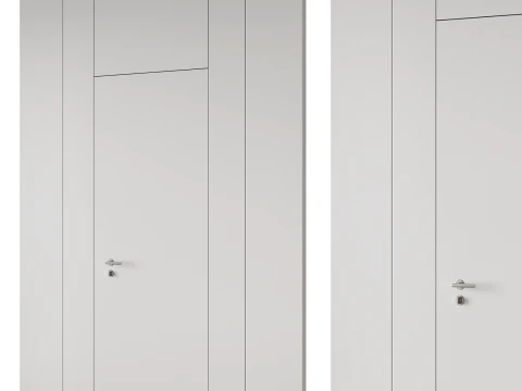 Door set 14 3D Model