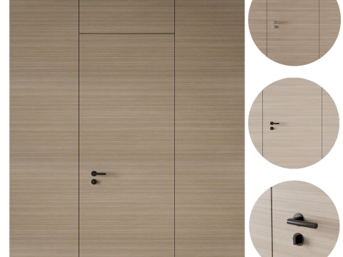 Door set 15 3D 모델