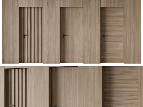 Door set 16 3D Model