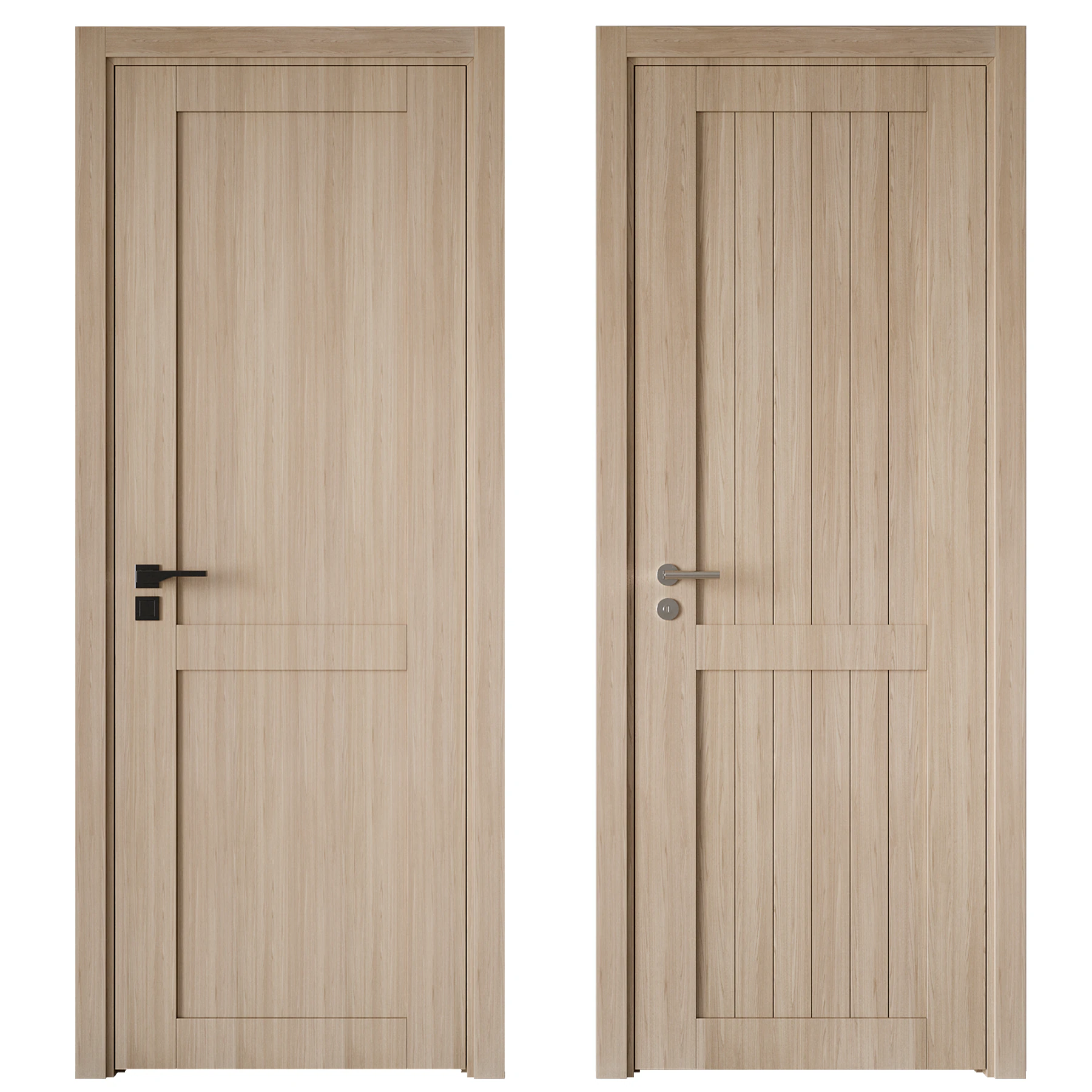 Door set 17 3D Model .c4d .max .obj .3ds .fbx .stl .blend 