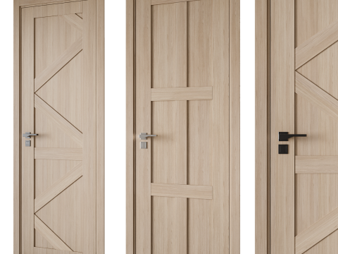 Door set 18 3D Modell