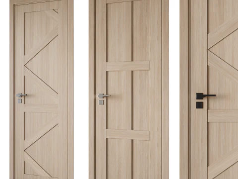 Door set 18 3D Model