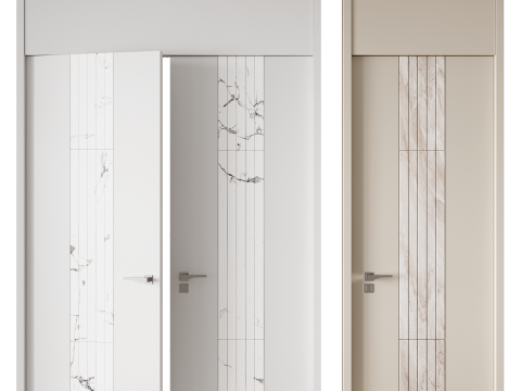 Door set 19 3D 모델