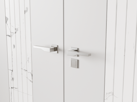 Door set 19 3D 모델