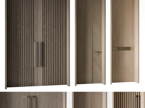 Door set 20 3D Model