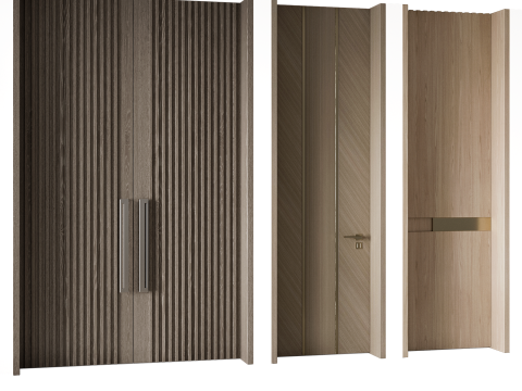 Door set 20 Modello 3D
