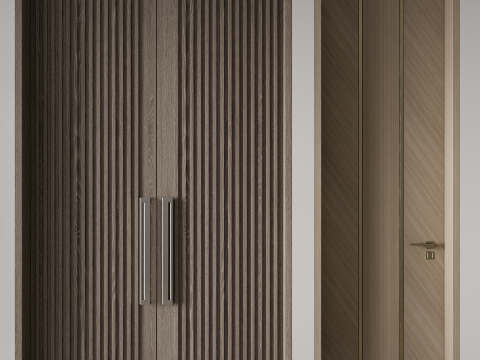 Door set 20 Modello 3D