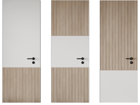 Door set 21 3D Модель