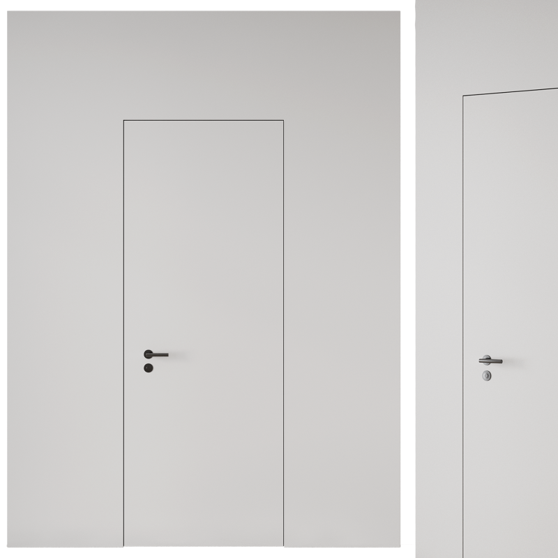 Door set 24 3D 模型 .c4d .max .obj .3ds .fbx .stl .blend